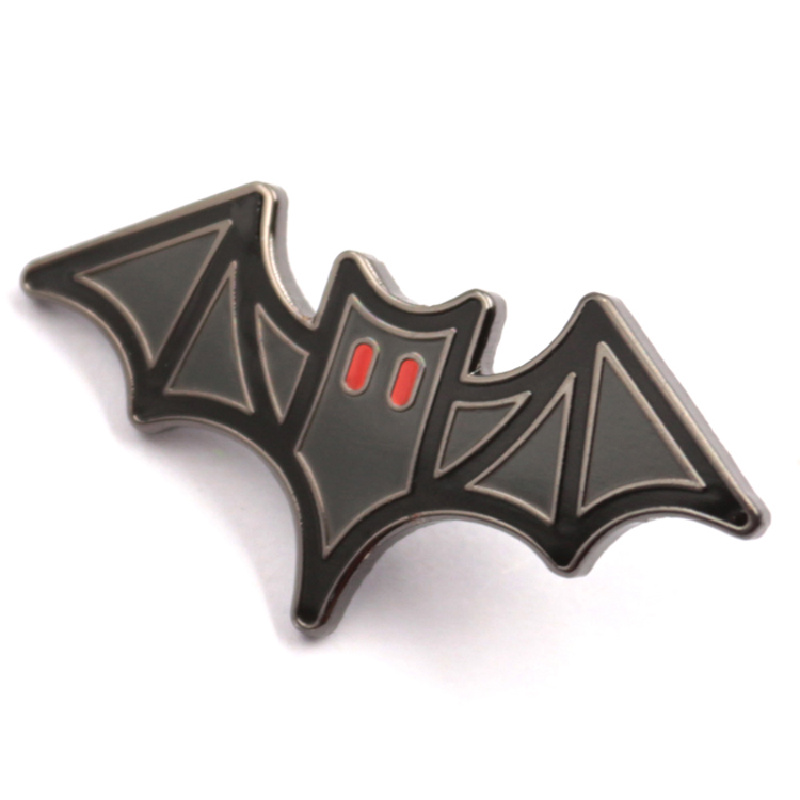 Fledermaus-Emaille-Abzeichen-Lieferant für Halloween-Themen