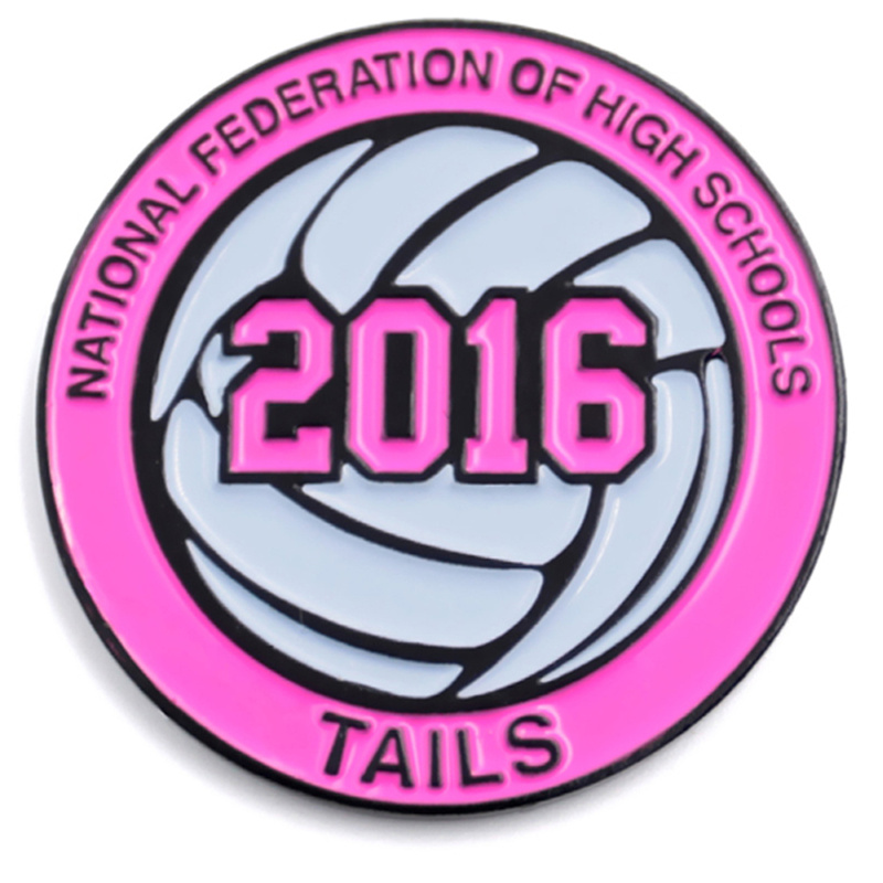 Kundenspezifische Fabrik für Volleyball-Gedenkmünzen für Schulen