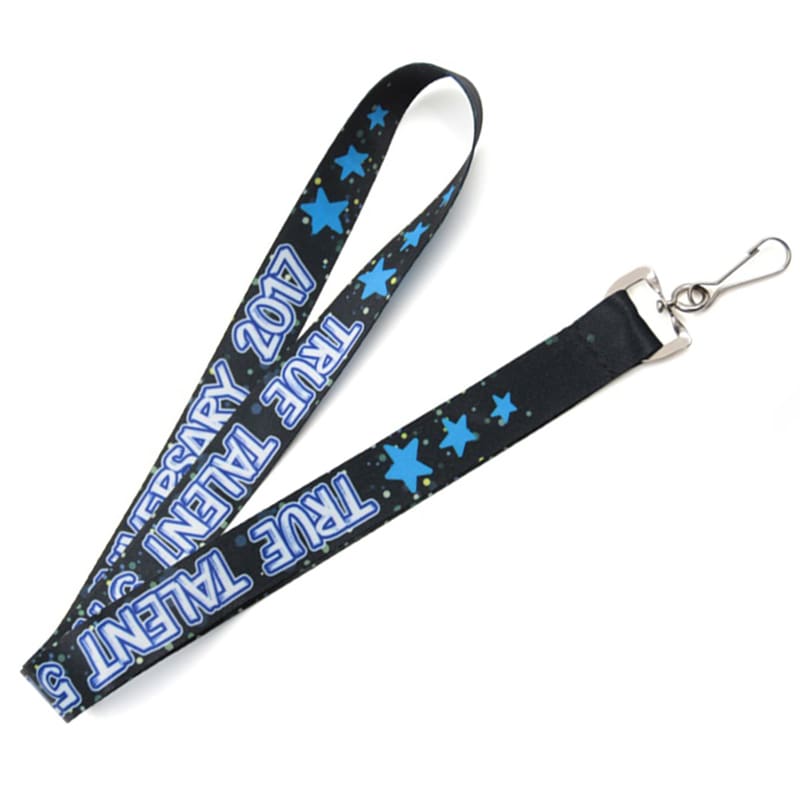 Dye-sublimation logo lanyard