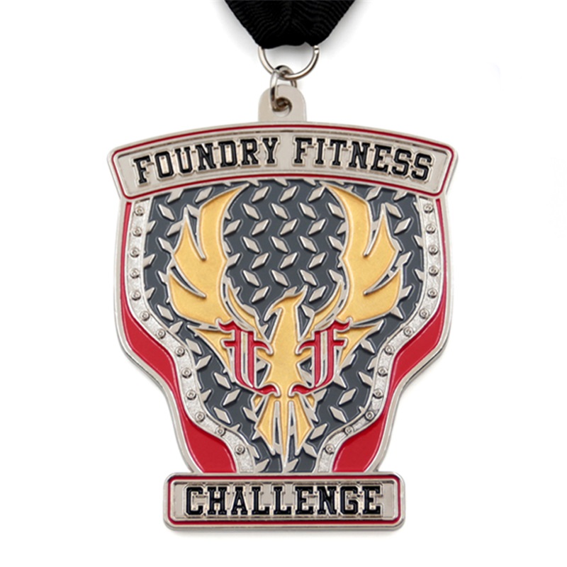 Challenge fitness medal