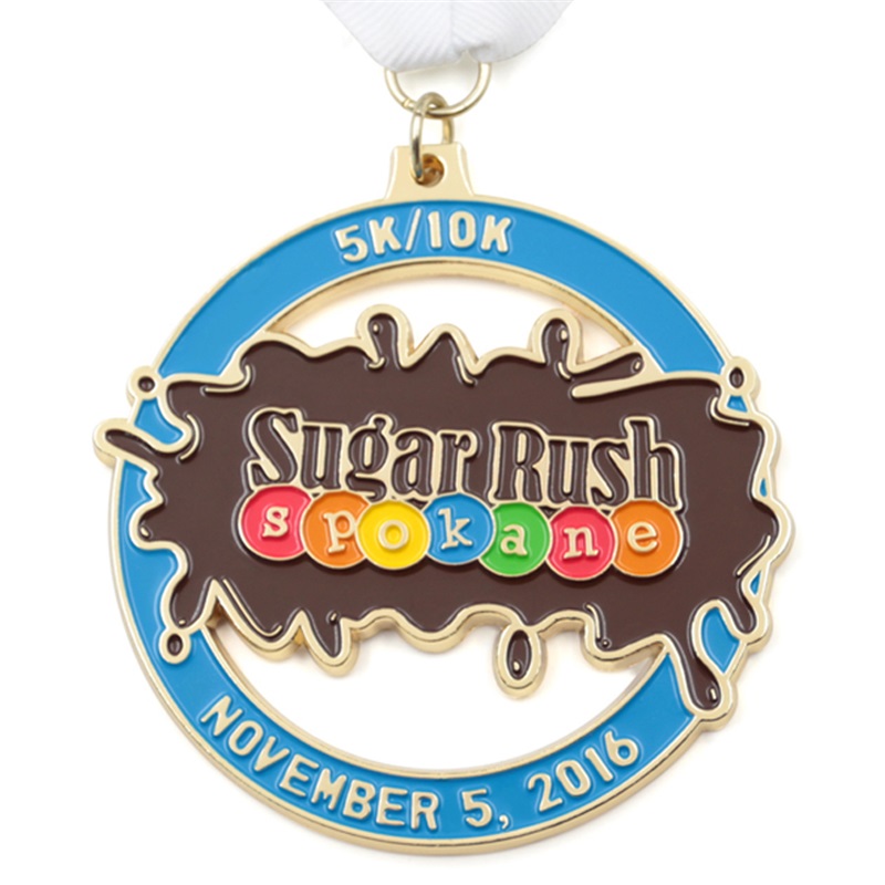 hollow out running medal
