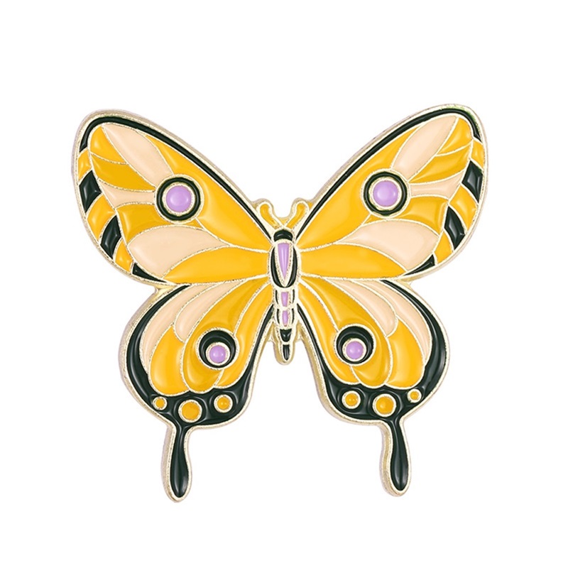 Schmetterlings-Emaille-Pin in benutzerdefinierter Form