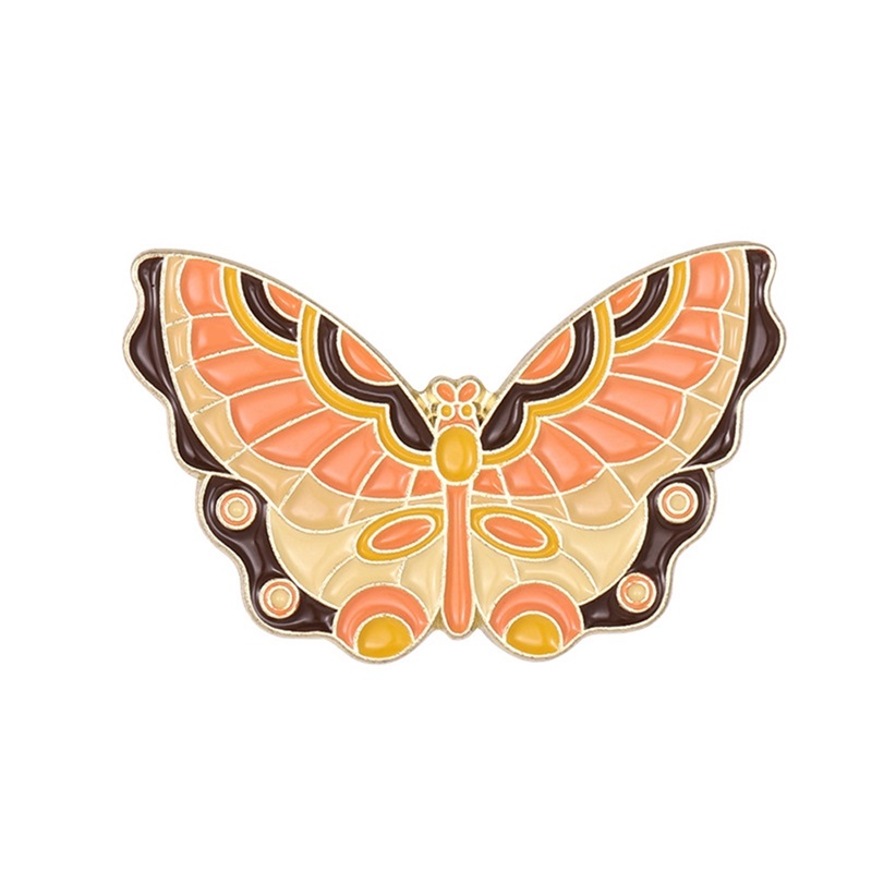 Schmetterlings-Emaille-Pin in benutzerdefinierter Form