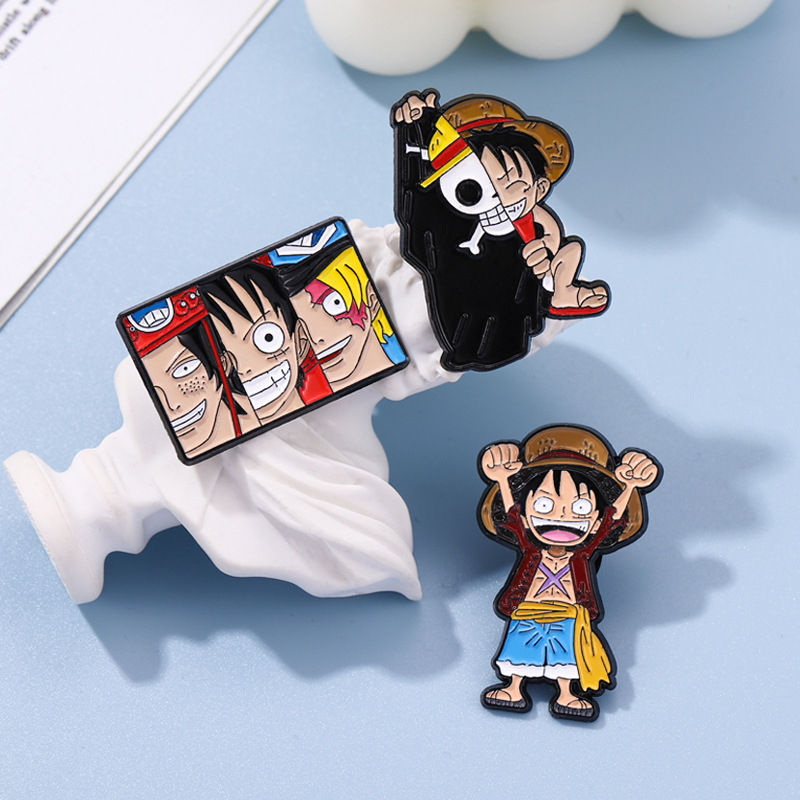 One Piece Pin Badge