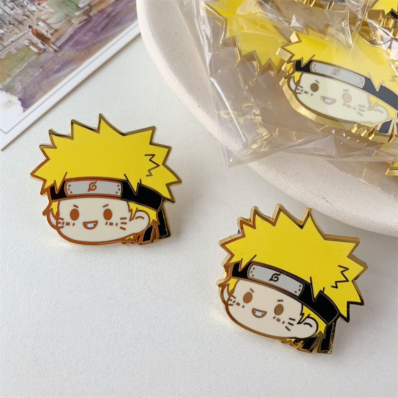 Naruto pins badge