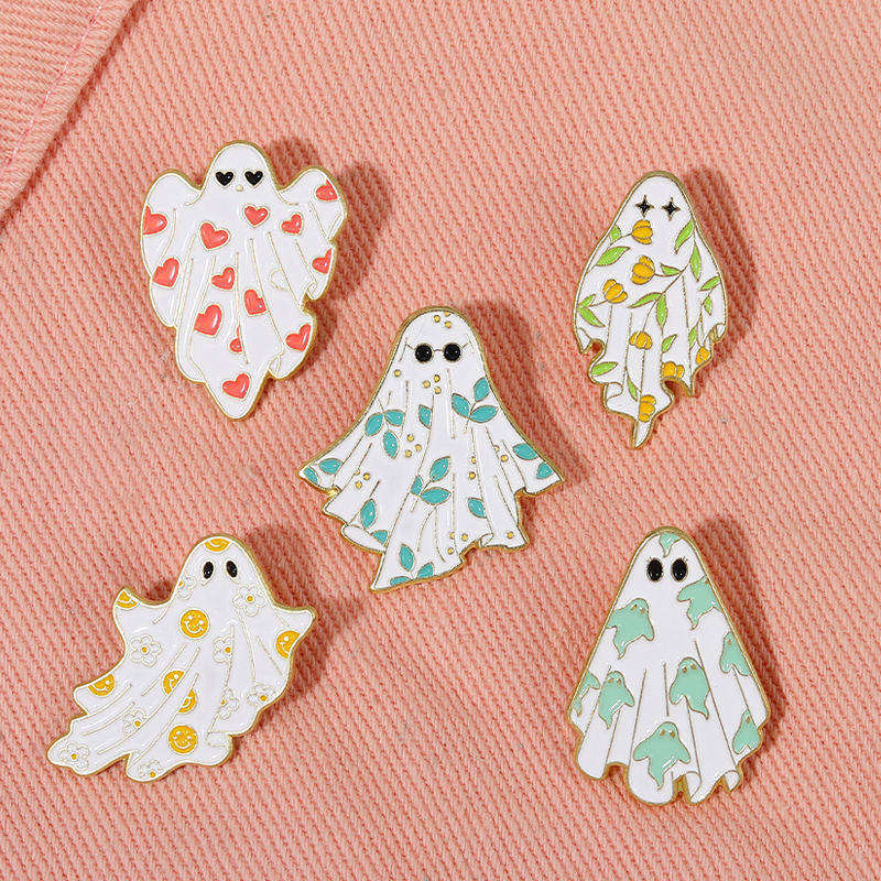 Quilt ghost metal pins