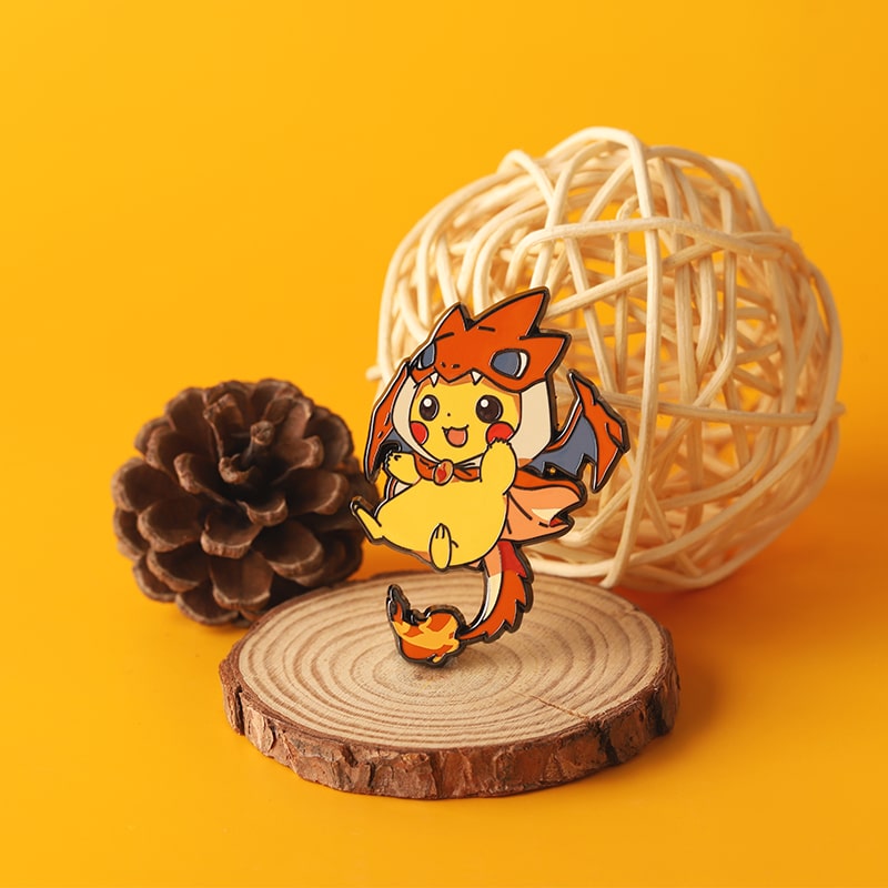 Pikachu süßes Hartemaille-Pin-Design